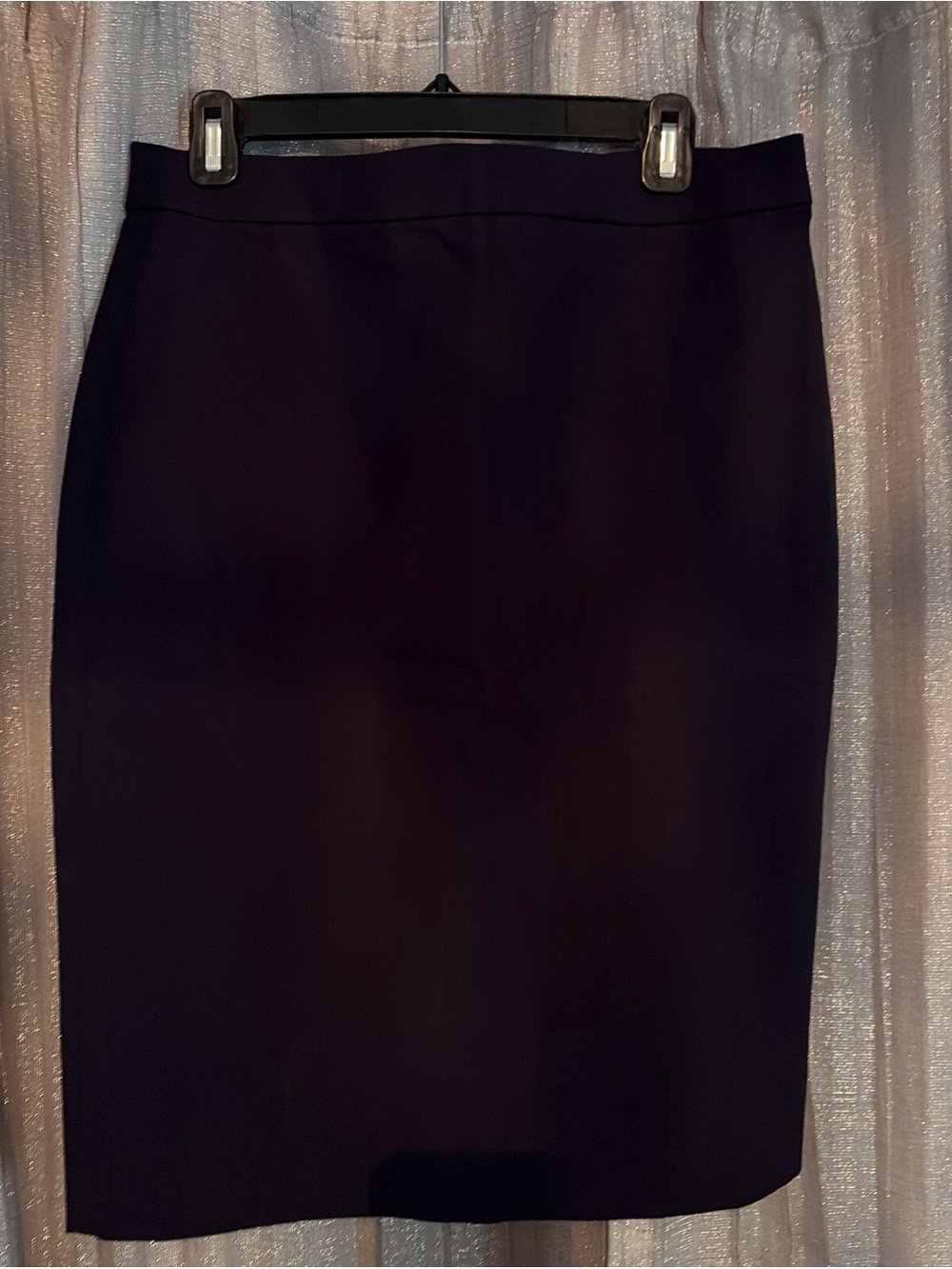 J. Crew Navy Blue Sheath Pencil Skirt